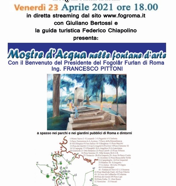 VIDEO VISITA SULLE FONTANE D'ARTE_locandina
